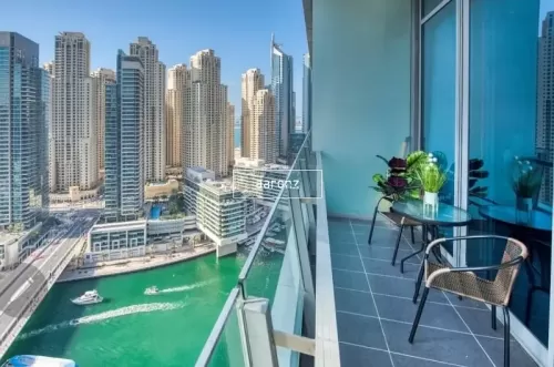 Residential Ready Property Studio F/F Apartment  for rent in Dubai Marina , Dubai #44793 - 1  image 