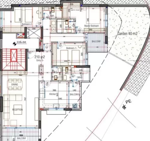 yerleşim Hazır Mülk 3 yatak odası U/F Apartman  satılık içinde Mine , Sabah #45675 - 1  image 