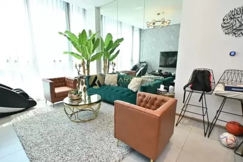 Résidentiel Propriété prête 1 chambre F / F Appartement  à vendre au Cercle du village de Jumeirah , Dubai #48682 - 1  image 