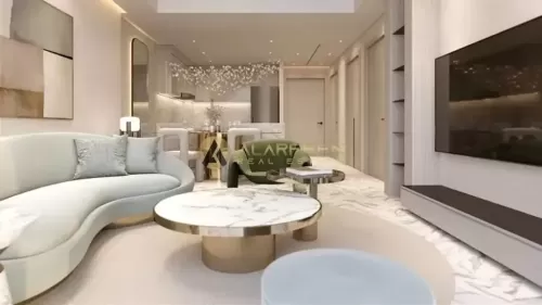 yerleşim Hazır Mülk 1 yatak odası U/F Apartman  satılık içinde Jumeirah Köyü Üçgeni , Dubai #49638 - 1  image 