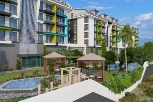 Residential Ready Property 2 Bedrooms F/F Apartment  for sale in Alanya , Antalya #52020 - 1  image 