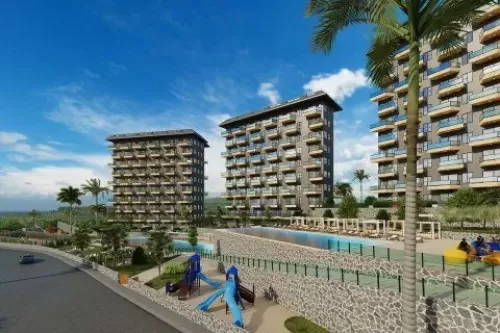 Residential Ready Property 2 Bedrooms F/F Apartment  for sale in Alanya , Antalya #52326 - 1  image 