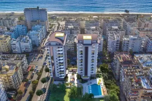 Résidentiel Propriété prête 1 chambre F / F Appartement  à vendre au Alanya , Antalya #52336 - 1  image 