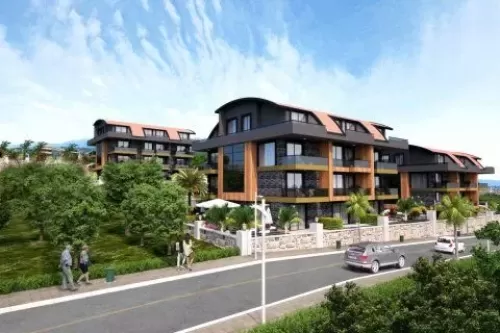 Residential Ready Property 2 Bedrooms F/F Apartment  for sale in Alanya , Antalya #52493 - 1  image 