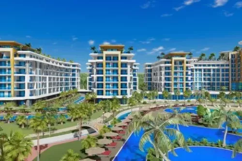 Residential Ready Property 1 Bedroom F/F Apartment  for sale in Alanya , Antalya #52495 - 1  image 