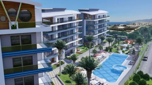 Résidentiel Propriété prête Studio F / F Appartement  à vendre au Alanya , Antalya #52501 - 1  image 