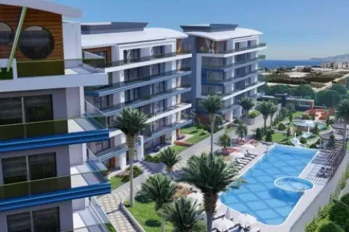 Résidentiel Propriété prête Studio F / F Appartement  à vendre au Alanya , Antalya #52503 - 1  image 