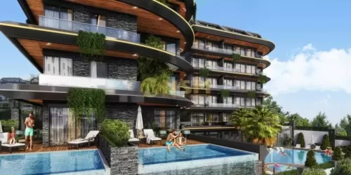 Residential Ready Property 1 Bedroom F/F Apartment  for sale in Alanya , Antalya #52649 - 1  image 