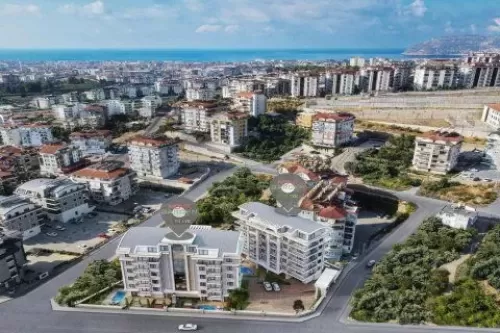 Résidentiel Propriété prête 1 chambre F / F Appartement  à vendre au Alanya , Antalya #52650 - 1  image 