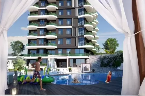 Residential Ready Property 2 Bedrooms F/F Apartment  for sale in Alanya , Antalya #52655 - 1  image 