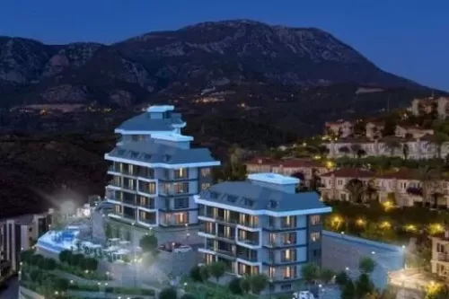 Residential Ready Property 1 Bedroom F/F Apartment  for sale in Alanya , Antalya #52670 - 1  image 