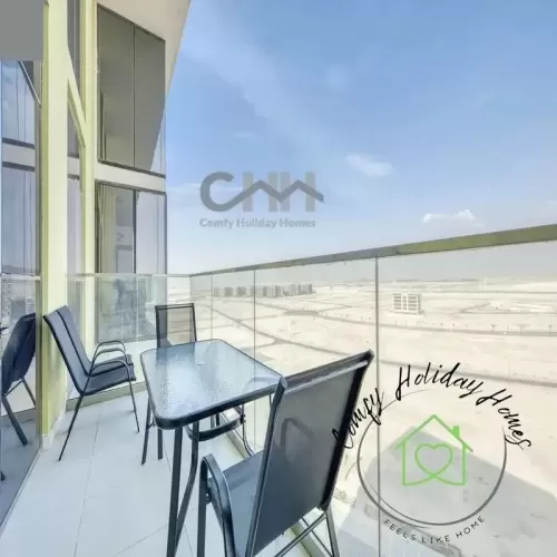 Résidentiel Propriété prête 1 chambre F / F Appartement  a louer au Dubaï Sud , Dubai #52742 - 1  image 