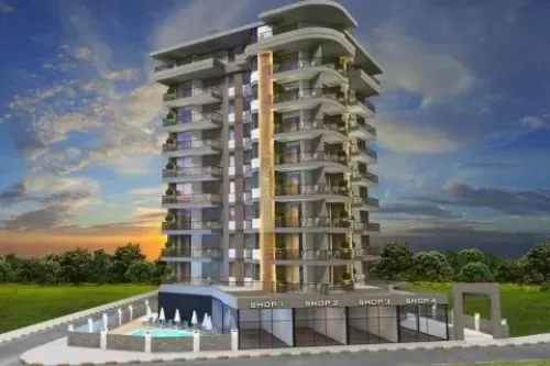 Residential Ready Property 1 Bedroom F/F Apartment  for sale in Alanya , Antalya #53059 - 1  image 