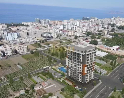 住宅 就绪物业 1 间卧室 楼/楼 公寓  出售 在 Alanya , Antalya #53085 - 1  image 