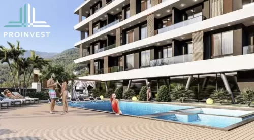 Résidentiel Propriété prête 1 chambre F / F Appartement  à vendre au Alanya , Antalya #53107 - 1  image 