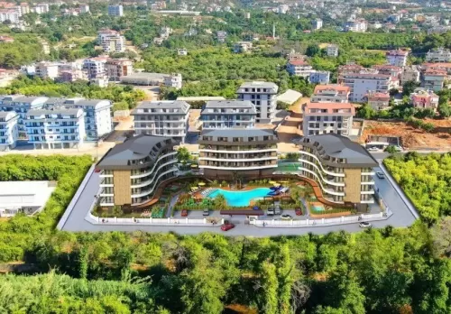 住宅 就绪物业 1 间卧室 楼/楼 公寓  出售 在 Alanya , Antalya #53114 - 1  image 