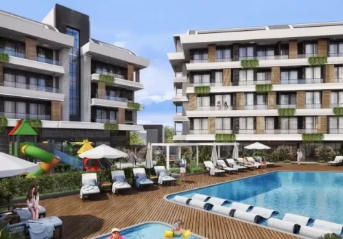 yerleşim Hazır Mülk Stüdyo F/F Apartman  satılık içinde Alanya , Antalya #53409 - 1  image 