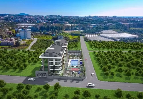 住宅 就绪物业 1 间卧室 楼/楼 公寓  出售 在 Alanya , Antalya #53417 - 1  image 