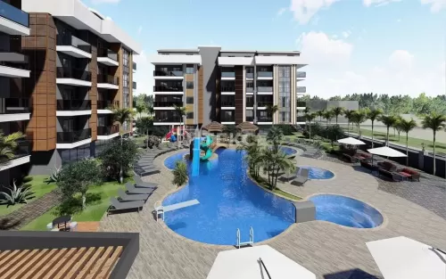 Residencial Listo Propiedad 1 dormitorio F / F Apartamento  venta en Alanya , Antalya #53420 - 1  image 