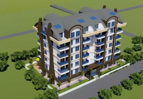 Residencial Listo Propiedad 1 dormitorio F / F Apartamento  venta en Alanya , Antalya #53426 - 1  image 