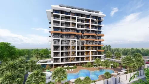 yerleşim Hazır Mülk 1 yatak odası F/F Apartman  satılık içinde Alanya , Antalya #53456 - 1  image 