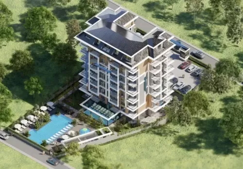 Residencial Listo Propiedad 1 dormitorio F / F Apartamento  venta en Alanya , Antalya #53481 - 1  image 