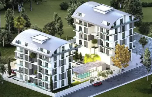 Résidentiel Propriété prête 1 chambre F / F Appartement  à vendre au Alanya , Antalya #53491 - 1  image 