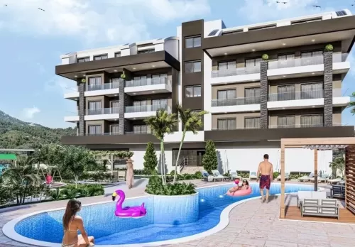 Residential Ready Property 1 Bedroom F/F Apartment  for sale in Alanya , Antalya #53500 - 1  image 