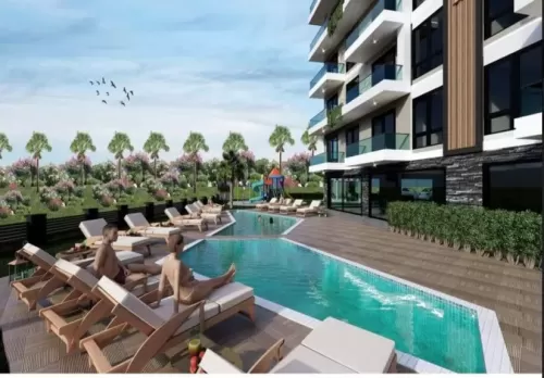 yerleşim Hazır Mülk 1 yatak odası F/F Apartman  satılık içinde Alanya , Antalya #53509 - 1  image 