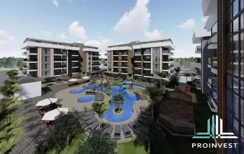 Residencial Listo Propiedad 1 dormitorio F / F Apartamento  venta en Alanya , Antalya #53579 - 1  image 