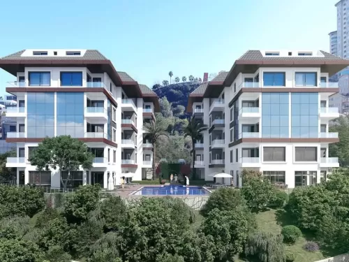 Residencial Listo Propiedad 1 dormitorio F / F Apartamento  venta en Alanya , Antalya #53605 - 1  image 