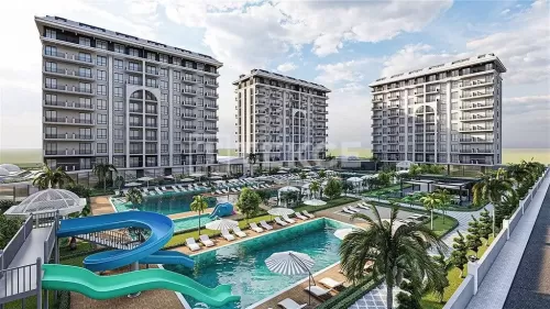 Residencial Listo Propiedad 1 dormitorio F / F Apartamento  venta en Alanya , Antalya #53612 - 1  image 