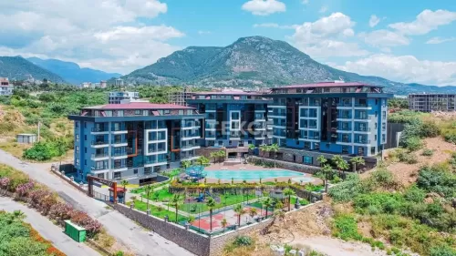 yerleşim Hazır Mülk 1 yatak odası F/F Apartman  satılık içinde Alanya , Antalya #53620 - 1  image 