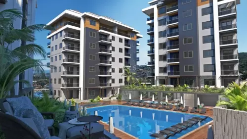 Residencial Listo Propiedad Estudio F / F Apartamento  venta en Alanya , Antalya #53655 - 1  image 