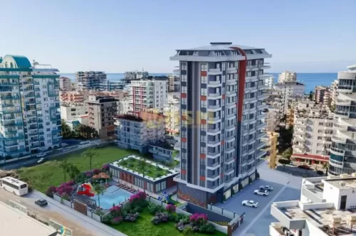 yerleşim Hazır Mülk 1 yatak odası F/F Apartman  satılık içinde Alanya , Antalya #53668 - 1  image 