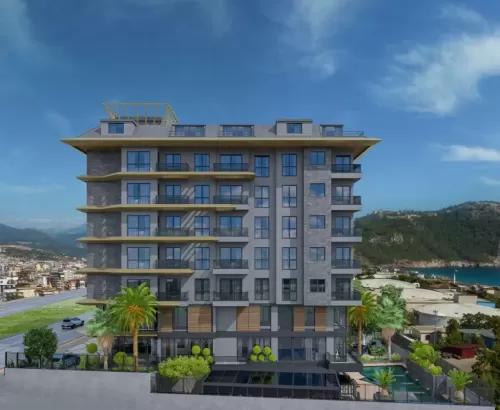 yerleşim Hazır Mülk 2 yatak odası F/F Apartman  satılık içinde Alanya , Antalya #53670 - 1  image 