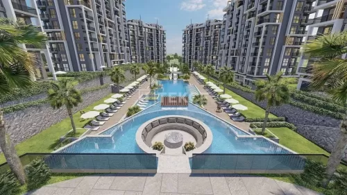 Residencial Listo Propiedad 2 dormitorios F / F Apartamento  venta en Alanya , Antalya #53904 - 1  image 