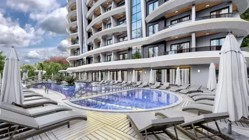 Residential Ready Property 2 Bedrooms F/F Apartment  for sale in Alanya , Antalya #53971 - 1  image 