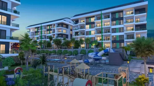 Residencial Listo Propiedad 1 dormitorio F / F Apartamento  venta en Alanya , Antalya #53994 - 1  image 