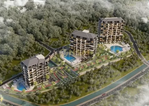 Residencial Off Plan 1 dormitorio U / F Apartamento  venta en Alanya , Antalya #54002 - 1  image 