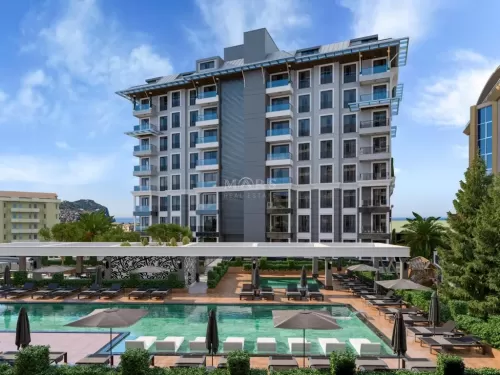 Résidentiel Propriété prête 1 chambre F / F Appartement  à vendre au Alanya , Antalya #54165 - 1  image 