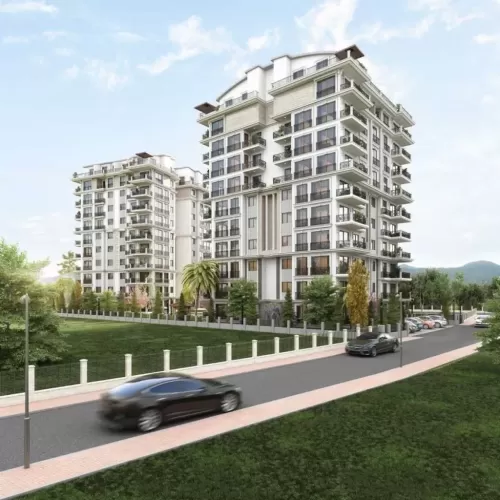 yerleşim Hazır Mülk 1 yatak odası F/F Apartman  satılık içinde Alanya , Antalya #54199 - 1  image 