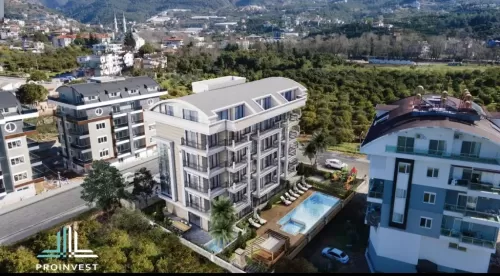 Residencial Listo Propiedad 1 dormitorio F / F Apartamento  venta en Alanya , Antalya #54203 - 1  image 