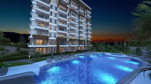 Résidentiel Propriété prête 1 chambre F / F Appartement  à vendre au Alanya , Antalya #54223 - 1  image 