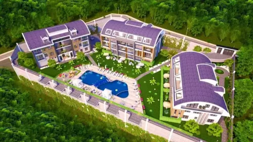 yerleşim Hazır Mülk 2 yatak odası F/F Apartman  satılık içinde Alanya , Antalya #54235 - 1  image 