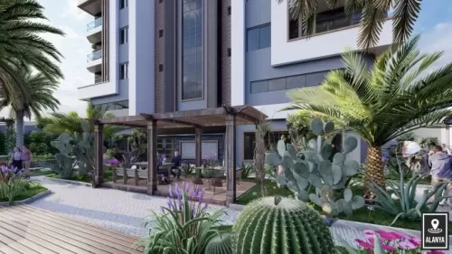 yerleşim Hazır Mülk 1 yatak odası F/F Apartman  satılık içinde Alanya , Antalya #54241 - 1  image 