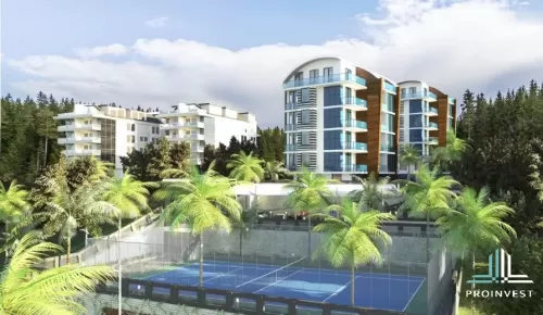 yerleşim Hazır Mülk 1 yatak odası F/F Apartman  satılık içinde Alanya , Antalya #54290 - 1  image 