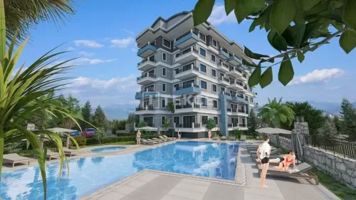 Residencial Listo Propiedad 2 dormitorios F / F Apartamento  venta en Alanya , Antalya #54607 - 1  image 