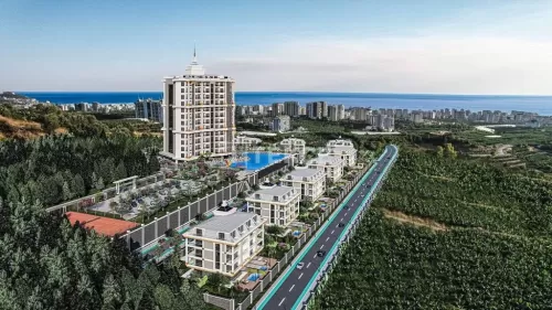 Residencial Listo Propiedad 1 dormitorio F / F Apartamento  venta en Alanya , Antalya #54637 - 1  image 