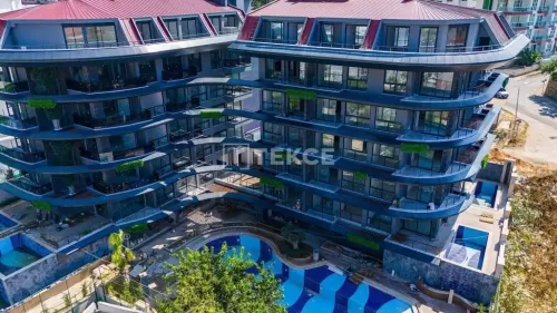 Residential Ready Property 1 Bedroom F/F Apartment  for sale in Alanya , Antalya #54840 - 1  image 